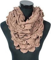 Dames col /sjaal - Beige