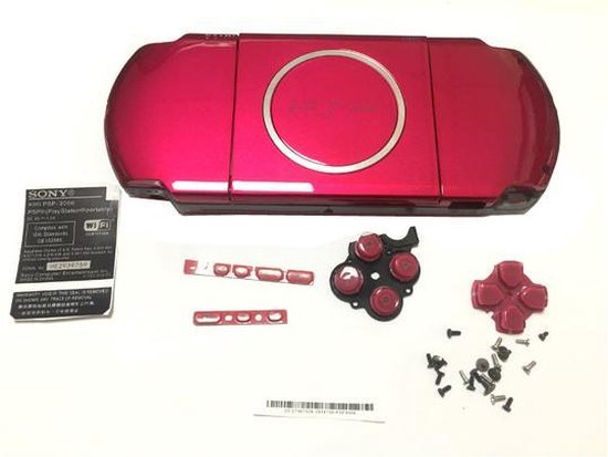 Coque de remplacement pour Sony PSP 3000 Red | bol.com