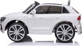 Kindervoertuig - Elektrische auto "Audi Q8" - Licentie - 12V batterij en 2 motoren - 2.4Ghz + MP3 + leer + EVA