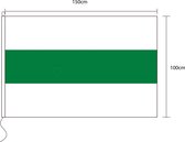 Vlag van gemeente Groningen 100x 150cm