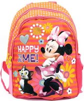 Minnie Mouse rugzak happy 30cm  2 vakken - Goede kwaliteit.