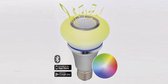 Led lamp bluetooth smart speaker lamp - audiosonic - met App - led lamp 16 miljoen kleuren - E27 -