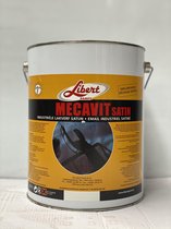 Mecavit - Industriële Lakverf Satijn-"Ral 9010" gebroken wit- is een sneldrogende industriële lakverf met satijnglans en goede hardheid-5l