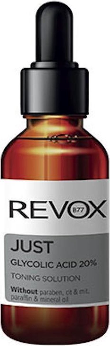 Revox Just Glycolic Acid 20% Toning Solution 30ml.