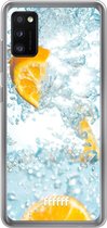 Samsung Galaxy A41 Hoesje Transparant TPU Case - Lemon Fresh #ffffff