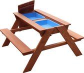 AXI Dave Table Sable et Eau / pique nique en Bois - Table d’eau avec Couvercle & boîtes de rangement - Table de Jeu Enfant à Eau pour le jardin