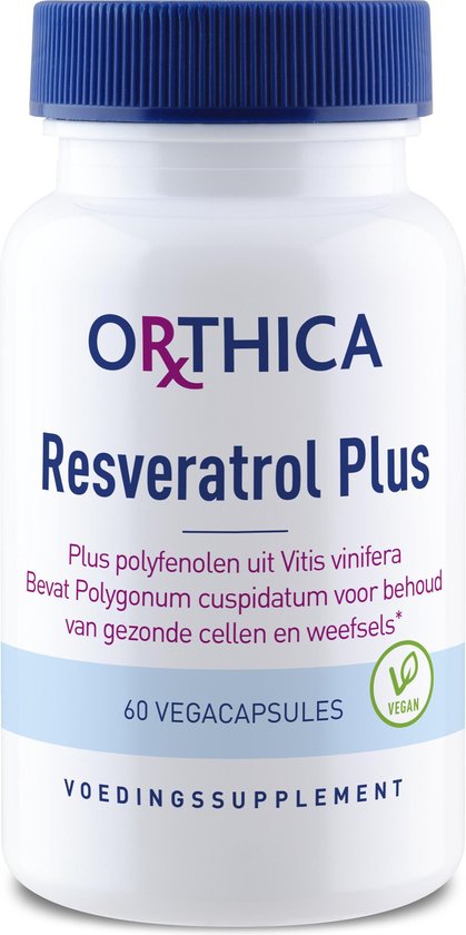 Orthica Resveratrol Plus - 60 vegacapsules