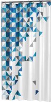 Sealskin Tangram Douchegordijn 180x200 cm - Polyester - Blauw