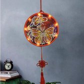 Diamond Painting "JobaStores®" Wandornament Vlinders met verlichting