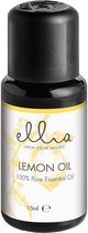 HoMedics Ellia Lemon 100% Pure Essential Oil - Essentiële Olie voor Aromatherapie - Aroma Olie - Lemon olie - 3 x 15 ML