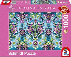 foto van Schmidt legpuzzel 1000 stukjes Blue Sparrow, Catalina Estrada
