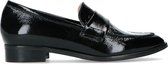 Manfield - Dames - Zwarte lakleren loafers - Maat 36