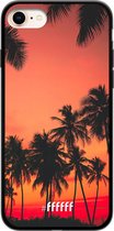 iPhone 7 Hoesje TPU Case - Coconut Nightfall #ffffff