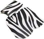 Presentdoosje Pillowpack "Zebra": 15 x 8,5 x 3cm (10 stuks)