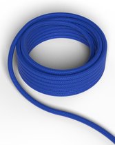 Calex creations - textiel omwikkelde kabel - twee aderig - Blauw
