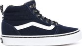 Vans Youth Ward Hi Jongens Sneakers - (Outdoor) Dress Blues/Wht - Maat 30