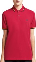 Fred Perry Poloshirt - Mannen - rood/geel/blauw