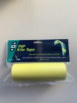 Kite tape Geel 150mm 2,5mtr