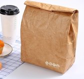 Herbruikbare lunchbag - duurzame lunch 'trommel' van papier
