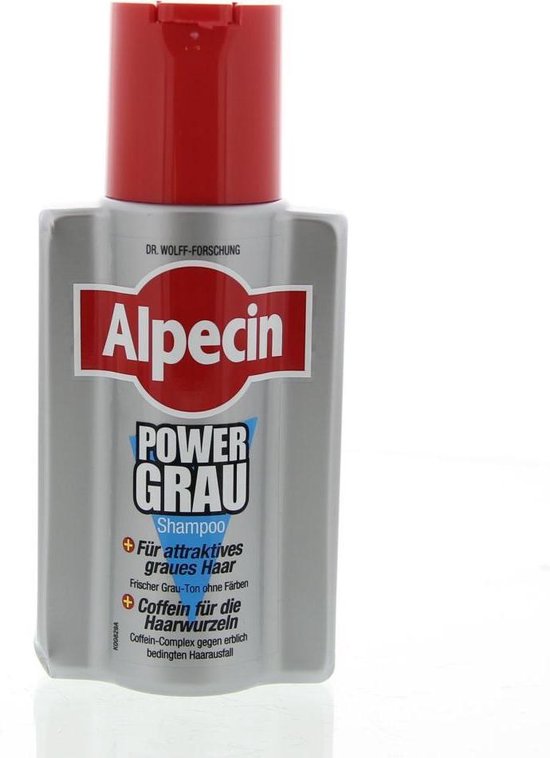 Alpecin - PowerGrey Shampoo - Šampon 200ml | bol.com