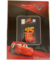 Dekbedovertrek Disney Cars - 140x200cm + 1 kussensloop 60x70cm - bed set