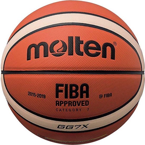 De Molten Fiba Heren Basketbal GG7X voor kinderen en volwassenen - Basketbal  maat 7 -... | bol.com