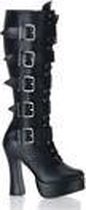 Pleaser Knee bottes -41 Chaussures- ELECTRA-2042 US 11 Noir