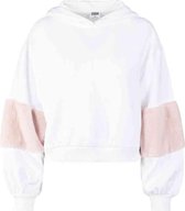 Urban Classics Hoodie/trui -L- Ballon Wit/Roze