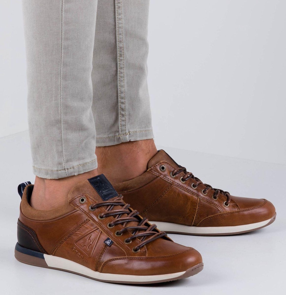 Gaastra Bayline sneakers cognac - Maat 43 | bol.com