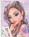 Afbeelding van het spelletje TOPModel Make-Up Colouring Book