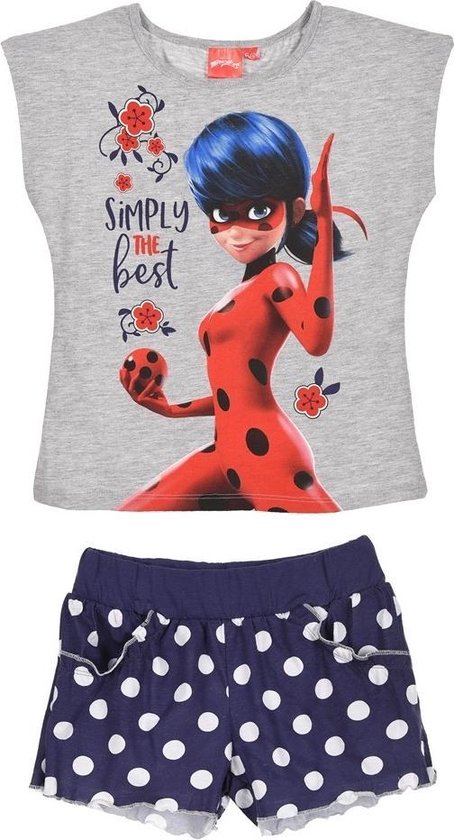 Shortama / pyjama Miraculous Ladybug maat 104