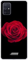 Samsung Galaxy A71 Hoesje Transparant TPU Case - Radiant Rose #ffffff