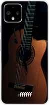 Google Pixel 4 Hoesje Transparant TPU Case - Guitar #ffffff