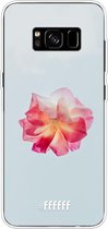 Samsung Galaxy S8 Plus Hoesje Transparant TPU Case - Rouge Floweret #ffffff