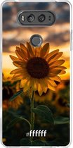 LG V20 Hoesje Transparant TPU Case - Sunset Sunflower #ffffff