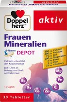 Doppelherz Dames Mineralen Depot Tabletten 30 Stuks, 44,1 g