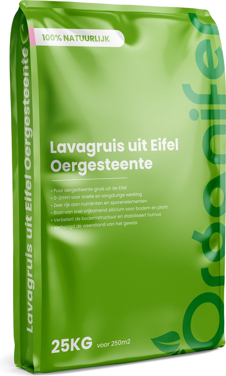 Lavagruis | 1 kg tot 1000 liter | | Lavagruis