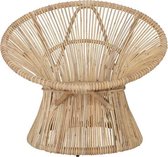Loungestoel Tribe - licht rotan - fauteuil - Ibiza stoel - ronde stoel - organisch - woonkamer