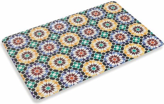 stijl weigeren schild Villa d'Este Home Marrakech Placemat - Plastic - 44 x 30 cm - per 6 stuks |  bol.com