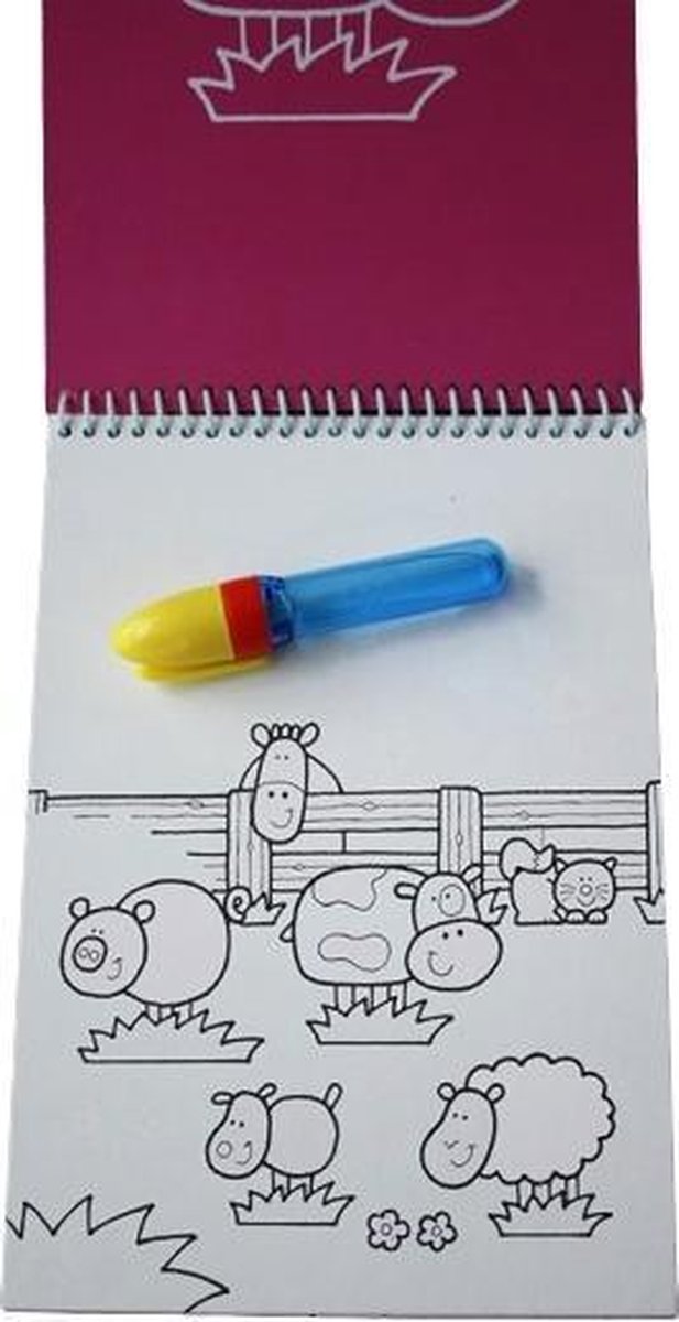 Galt Waterkleurboek Water Magic Animals - Kleurboek — afbeelding 6