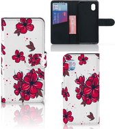 Mobiel Hoesje Alcatel 1B (2020) Smartphone Hoesje Blossom Red