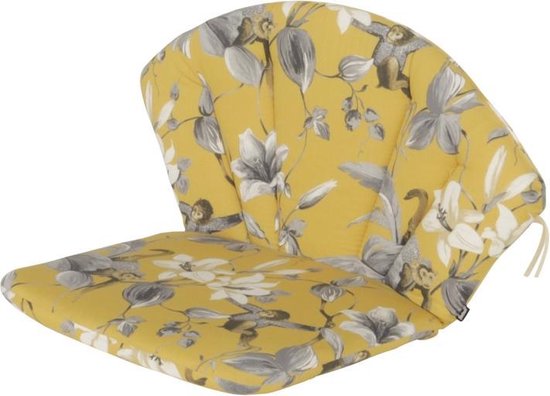 Talloos Tot faillissement Hartman kussen Monkey yellow voor elegance/toledo stoel Royal Garden |  bol.com