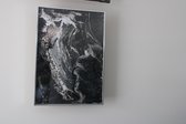 Sidney Design by Sidney Graf Artprint in golden Frame