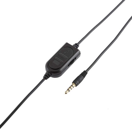 WGJ AMD-01 3,5 mm plug Kabel stereo surround headset met microfoon voor  Computer /... | bol.com