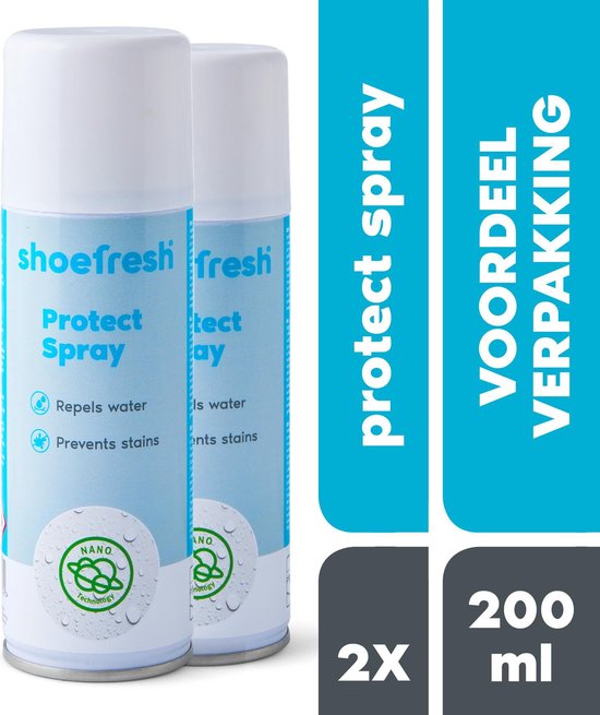 2x Shoefresh spray schoenspray / schoenenspray waterdicht –... | bol.com