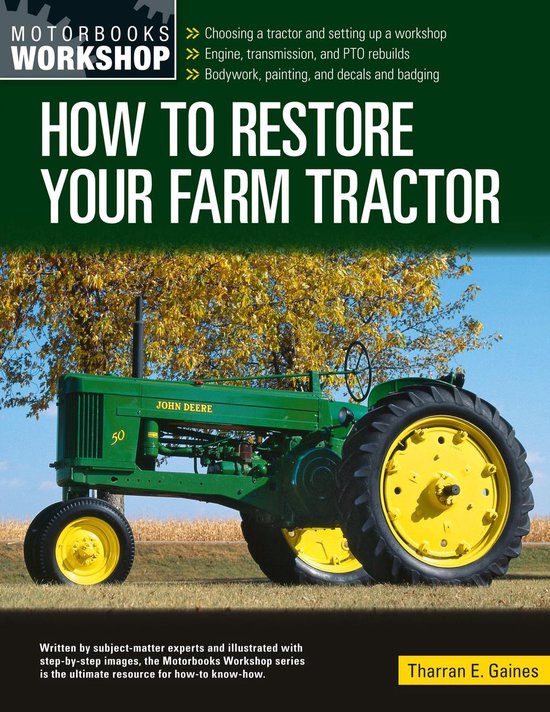 Motorbooks Workshop - How to Restore Your Farm Tractor - cover