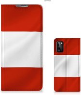 Coque Samsung Galaxy A41 Coque téléphone avec nom drapeau autrichien