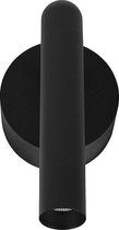 Atmooz - Wandlamp Tubby - Voor binnen - Industrieel - Woonkamer / Slaapkamer - Zwart - Hoogte = 16cm - Metaal