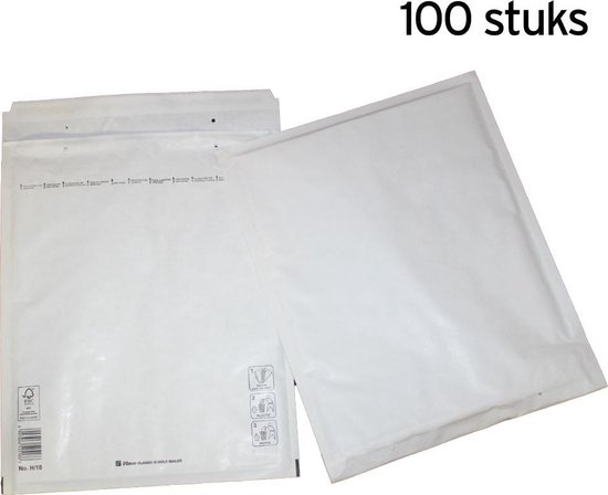 Enveloppe Bulle Enveloppes à bulles en papier Kraft, 100 pièces