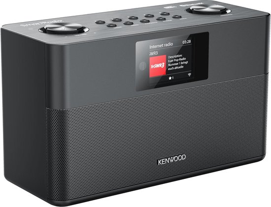 Kenwood CR-ST100S - Smart Internet Radio - DAB+ -  Zwart